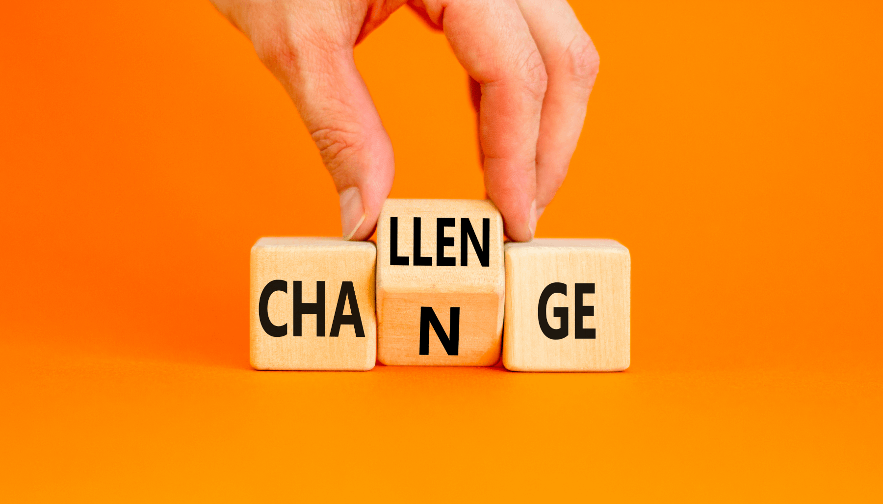 Common Purpose Blog Changemakers Picture of 3 dice with letters on rotating from Challenge to Change. The Social Value Revolution: Why Every Leader Must Be a Change-Maker