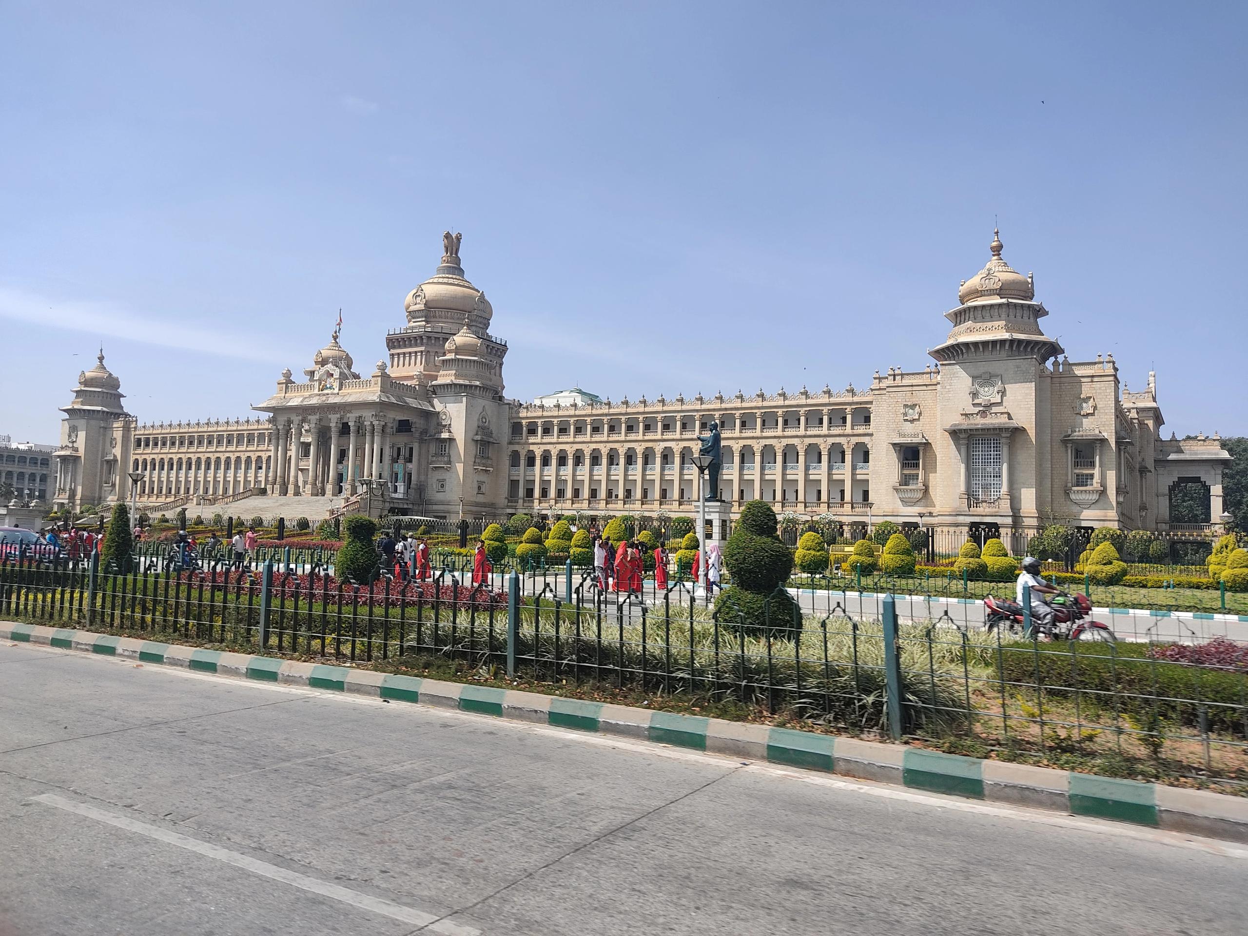 A landscape of city in india